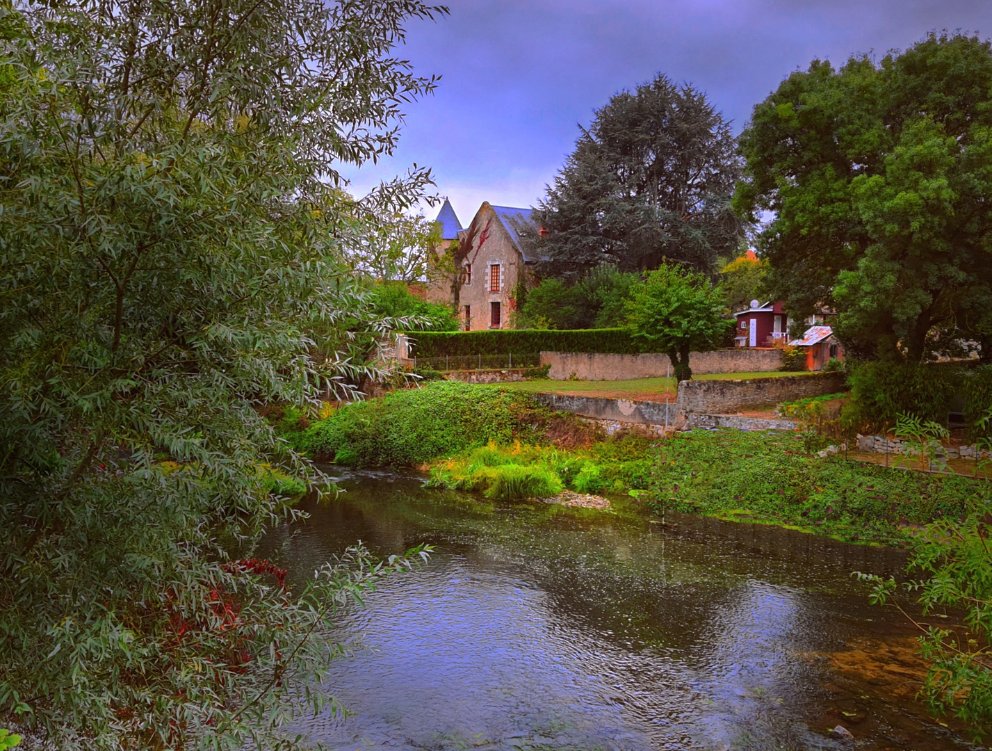 Sur les bords du Cher 