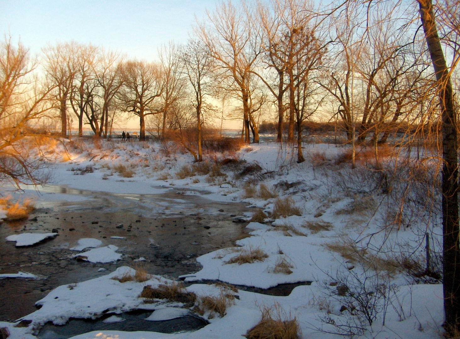 Sur les bords du Saint Laurent à Lachines