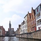 Sur les canaux de Bruges