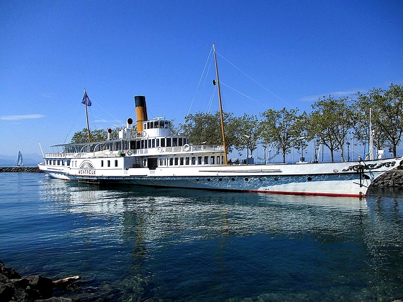 Sur les eaux du Léman