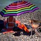 Sur les galets de Dieppe / Seine-Maritime