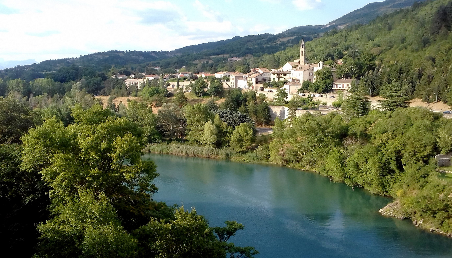 sur les hauteurs de Sisteron 