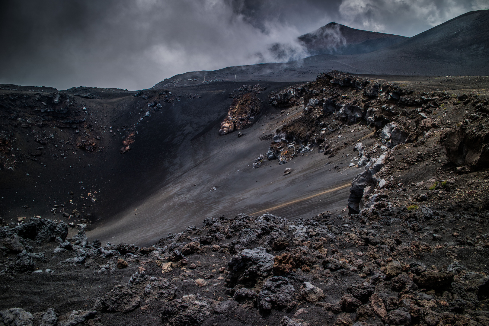 Sur les pentes de l'Etna