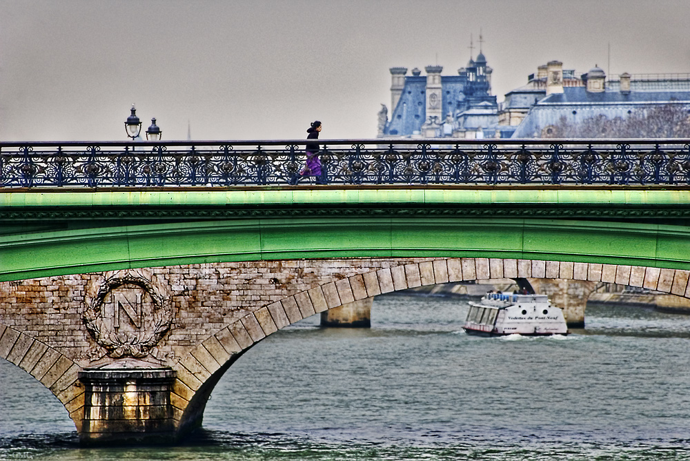 Sur les ponts de Paris