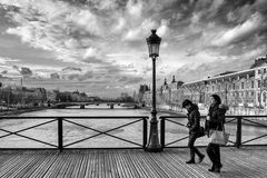 Sur les ponts de Paris