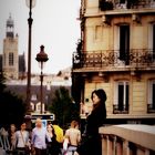 sur les ponts de paris