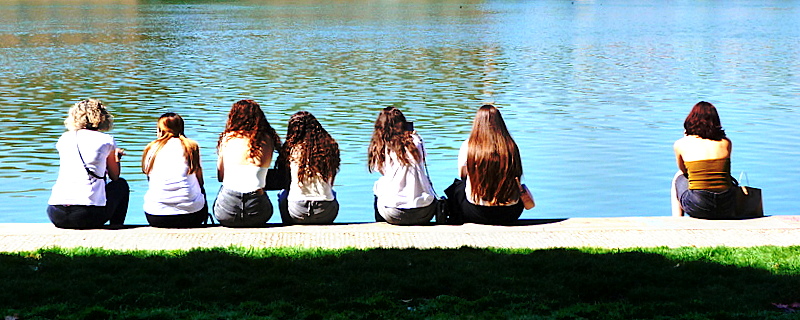 sur les quais de la Garonne..