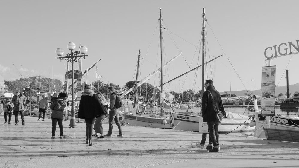 Sur les quais de Sanary