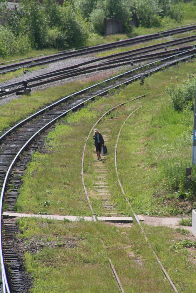 Sur les rails...