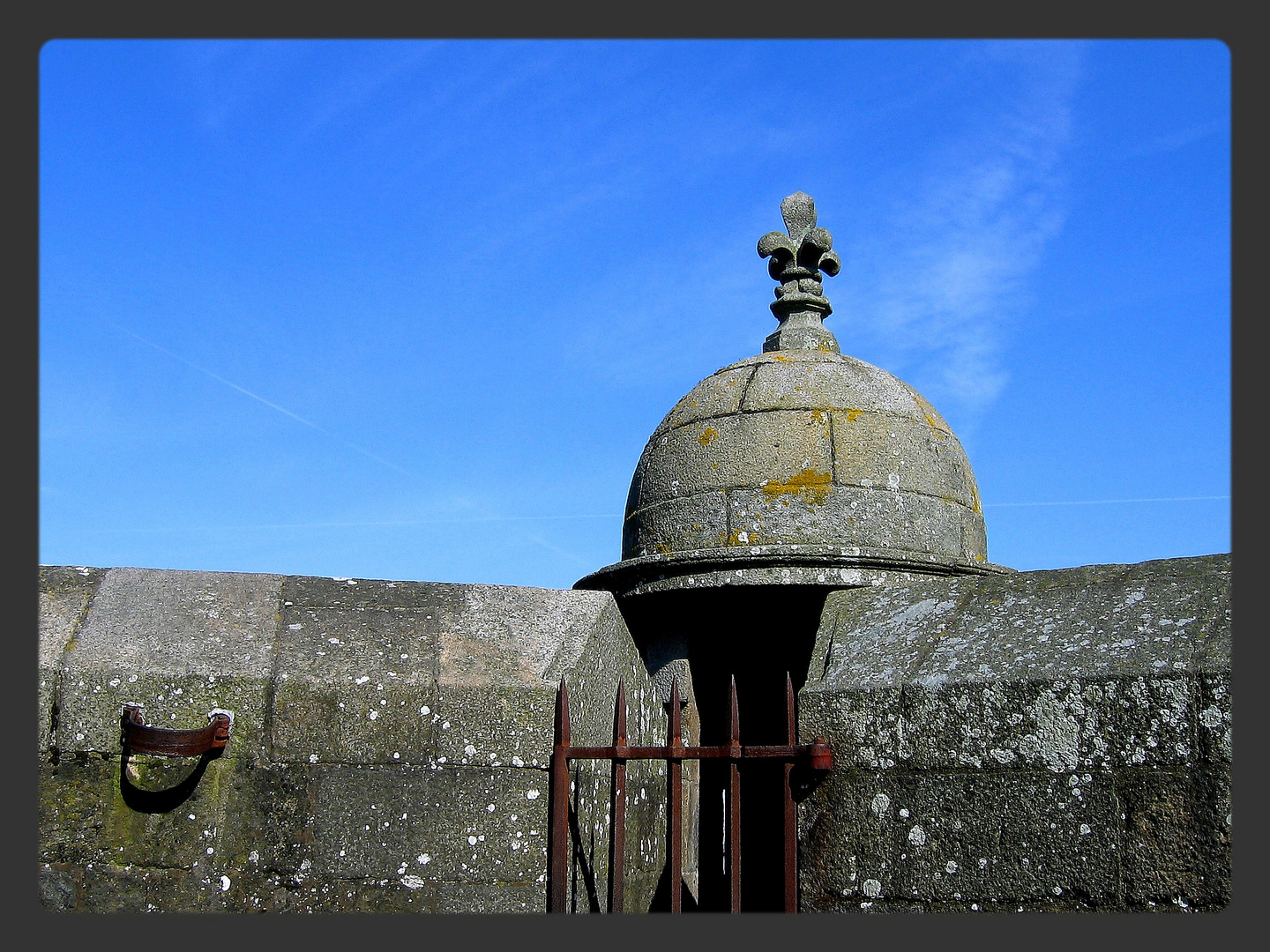 Sur les remparts de Saint-Malo.