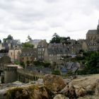 Sur les toits de Dinan