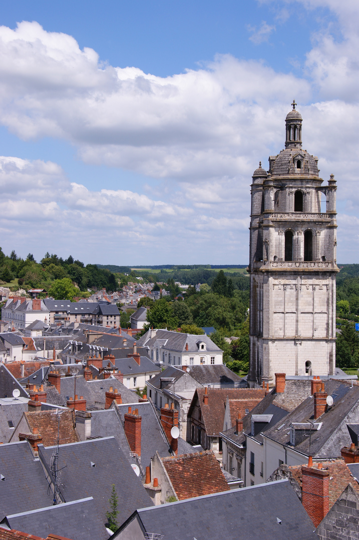 sur les toits de Loches