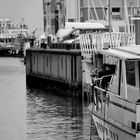 Sur un bateau voguait une bicyclette