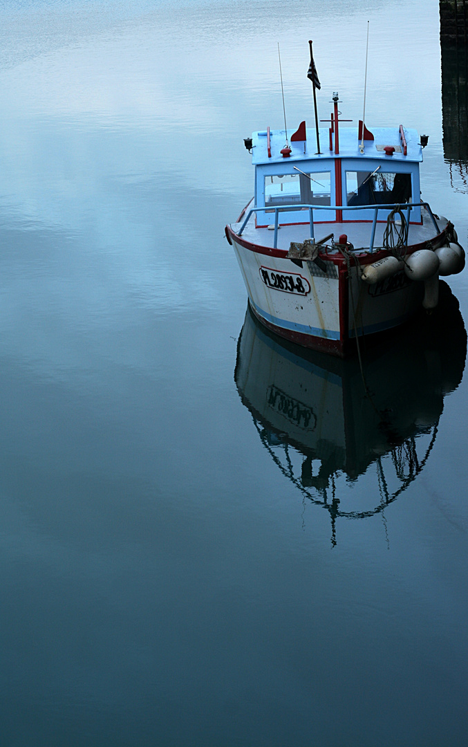 Sur un miroir