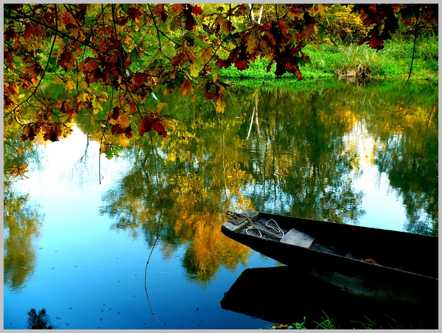 Sur une danse de reflets ....