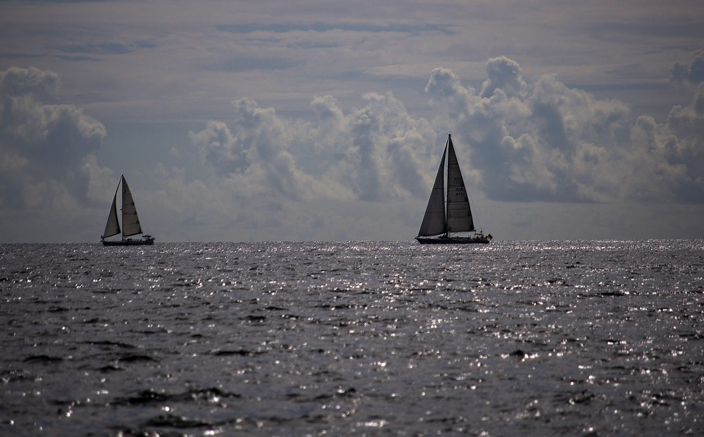 Sur une mer d'argent 