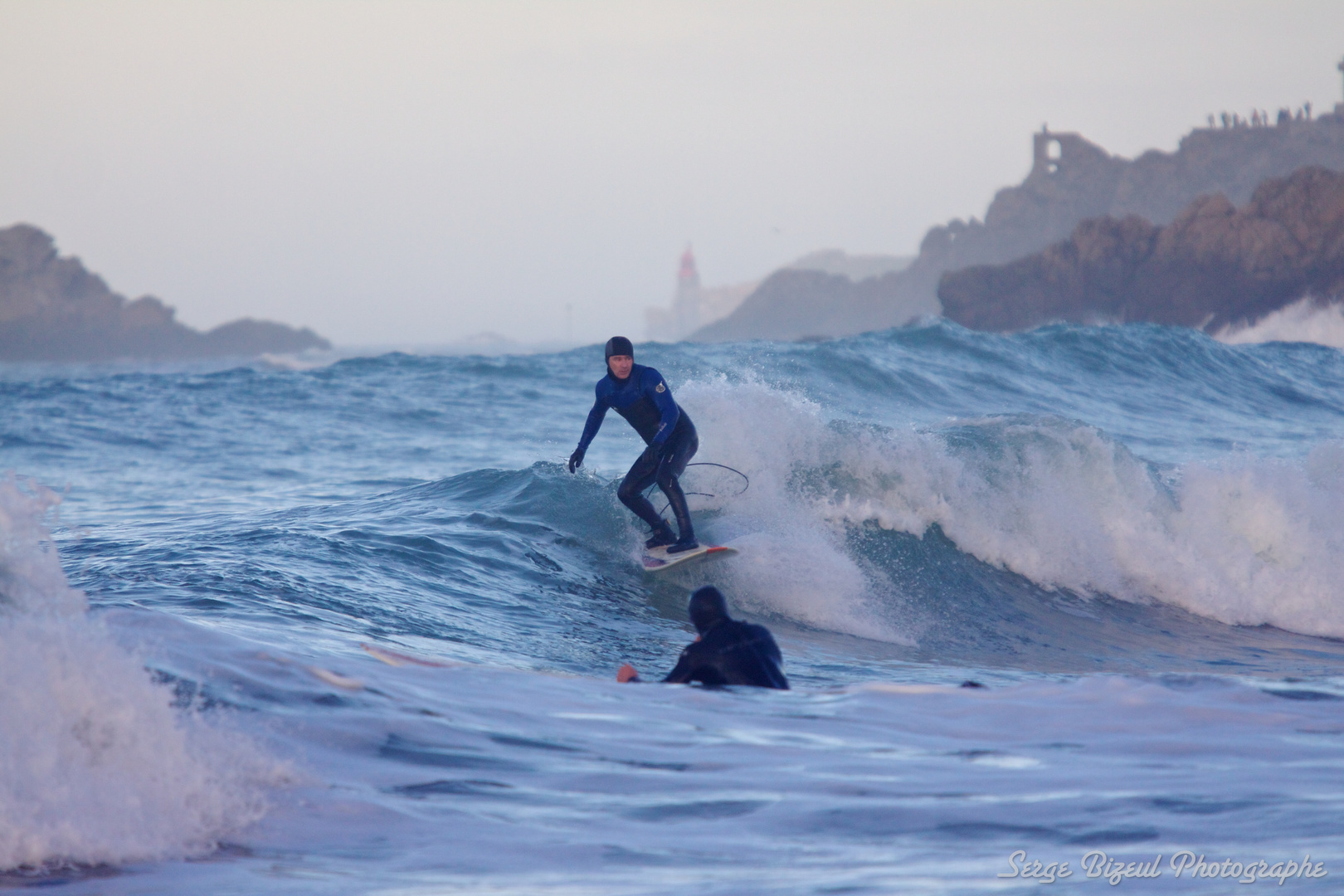 Surf à Noël à Saint Lunaire