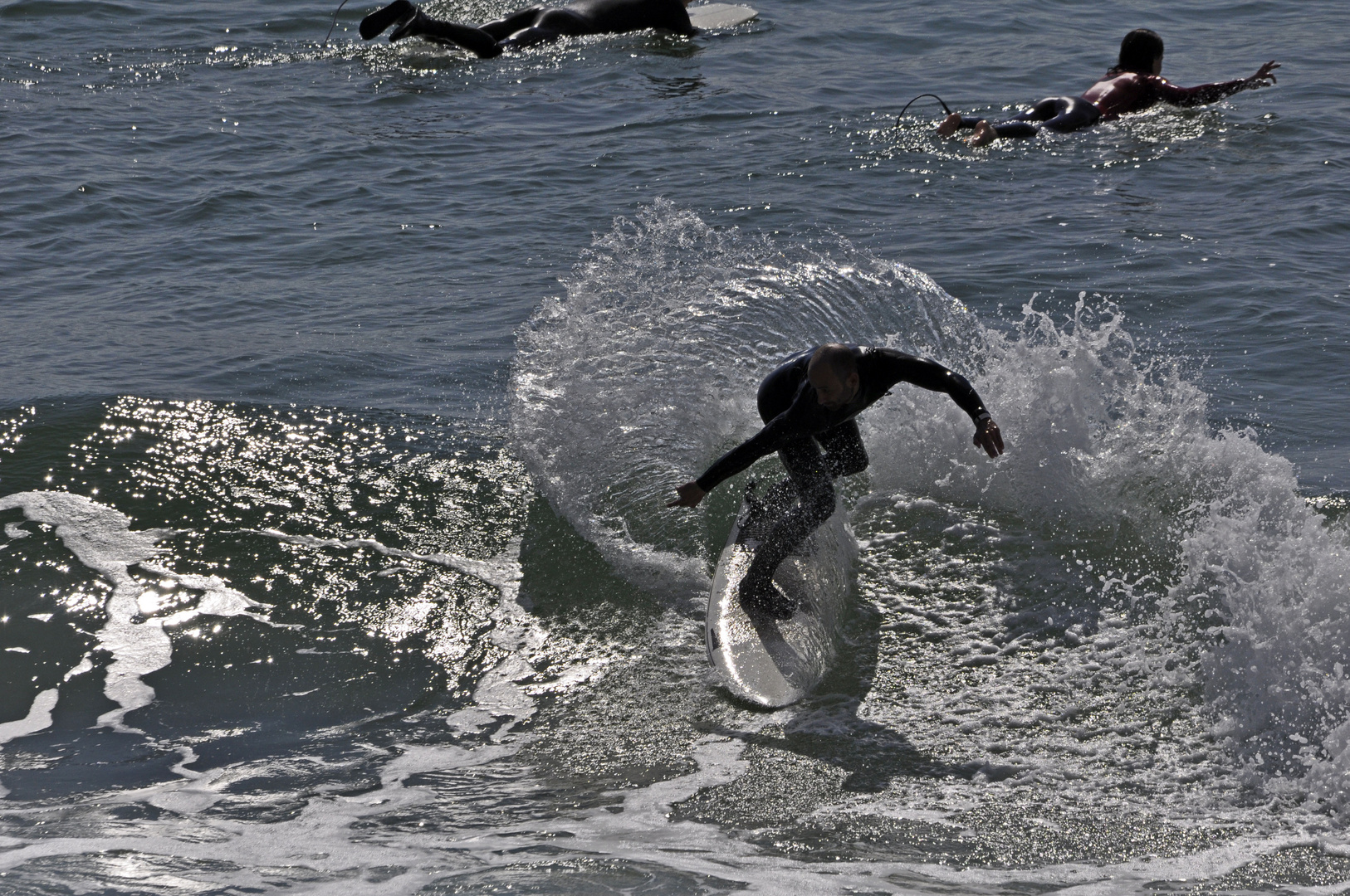 surf in bretagne (côte de quiberon )