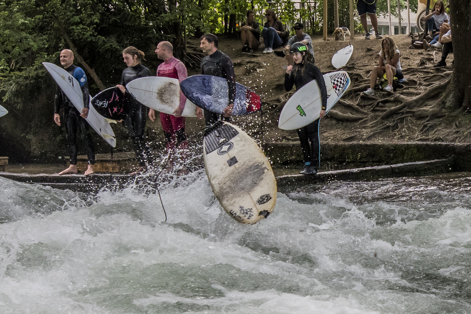 Surf in Engleschergarten München