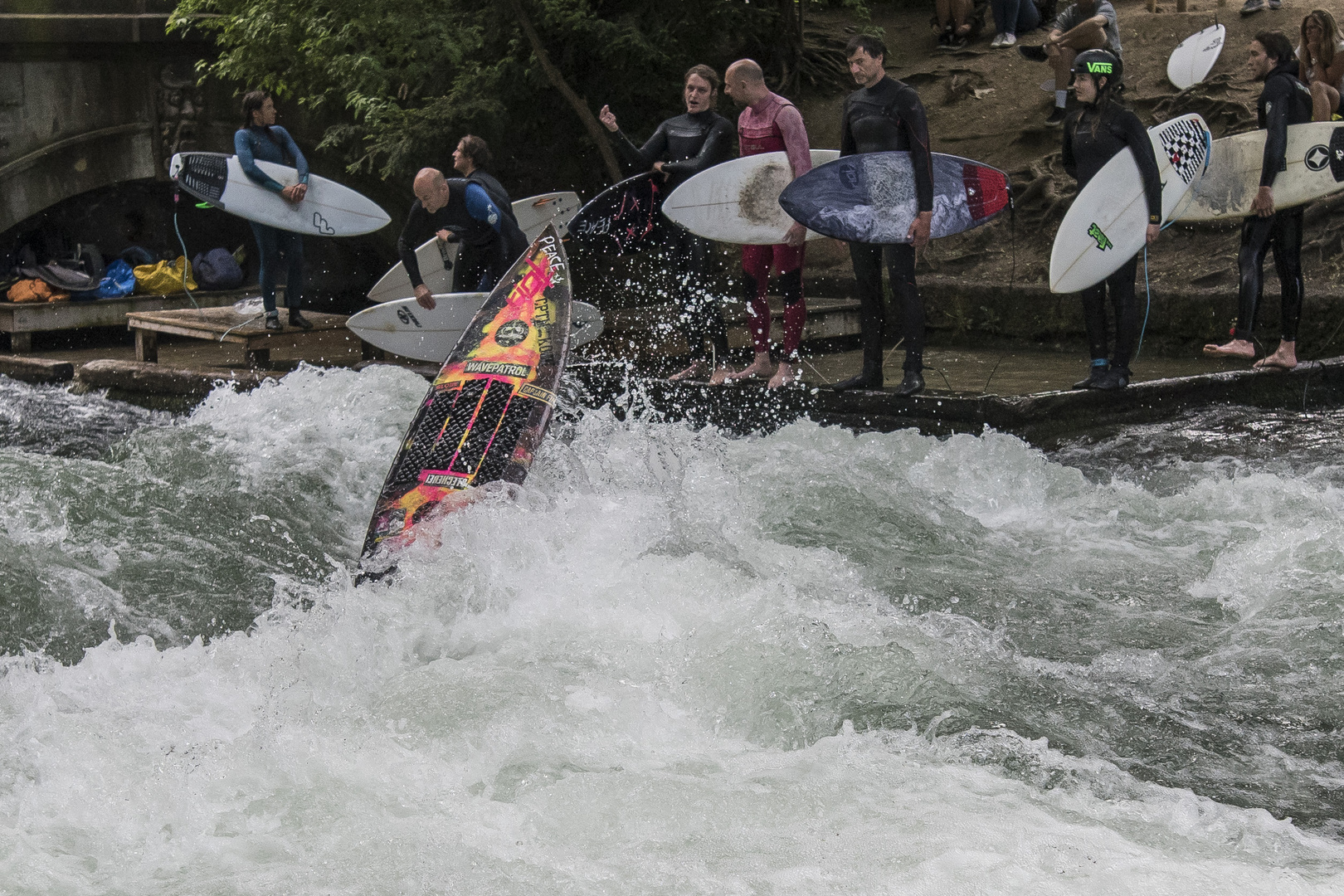 Surf in Engleschergarten München