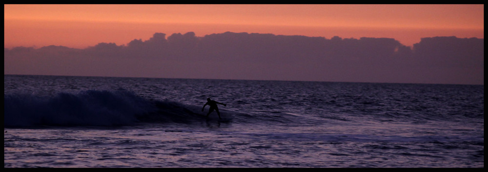 Surf in to the sunset