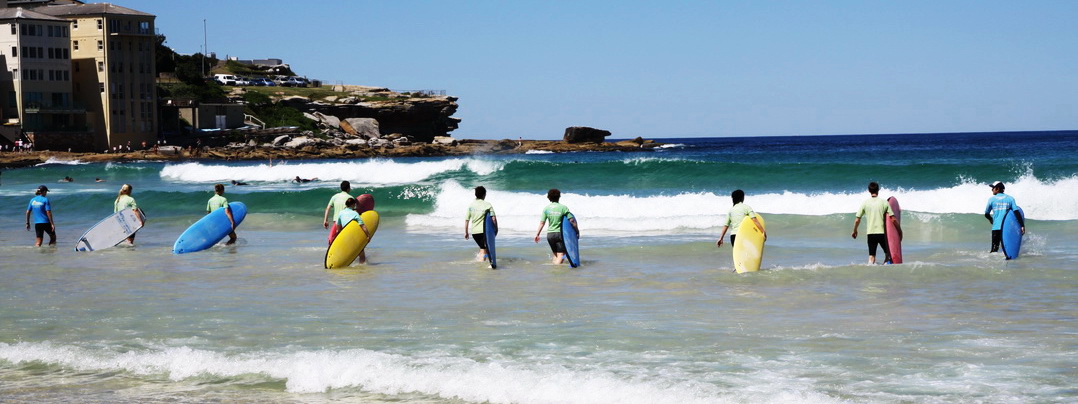 surf on Noosa Beach