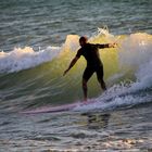Surf prima del tramonto