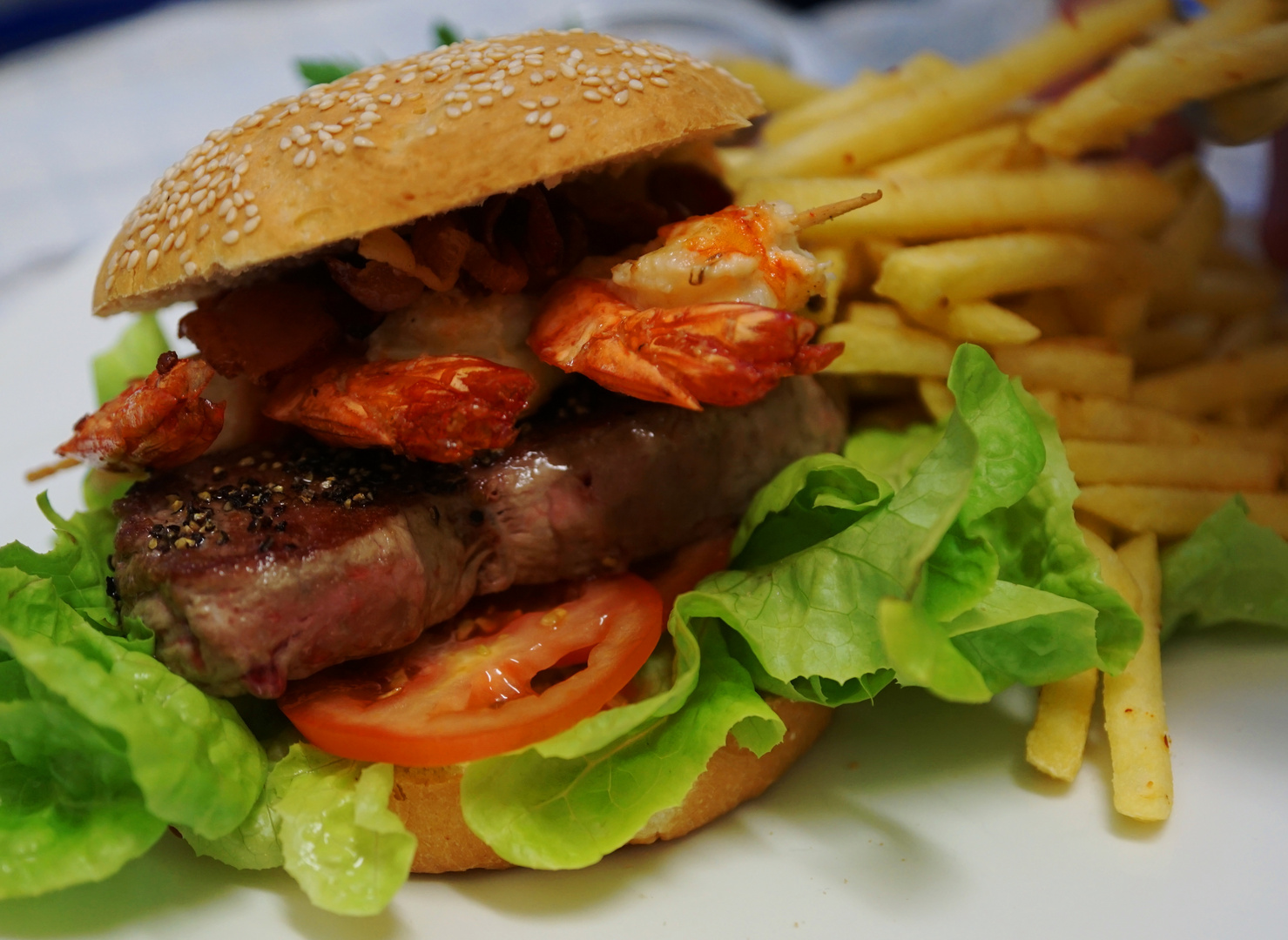 Surf & Turf Burger