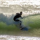 Surfen am Atlantik