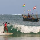 Surfen am Busua Beach