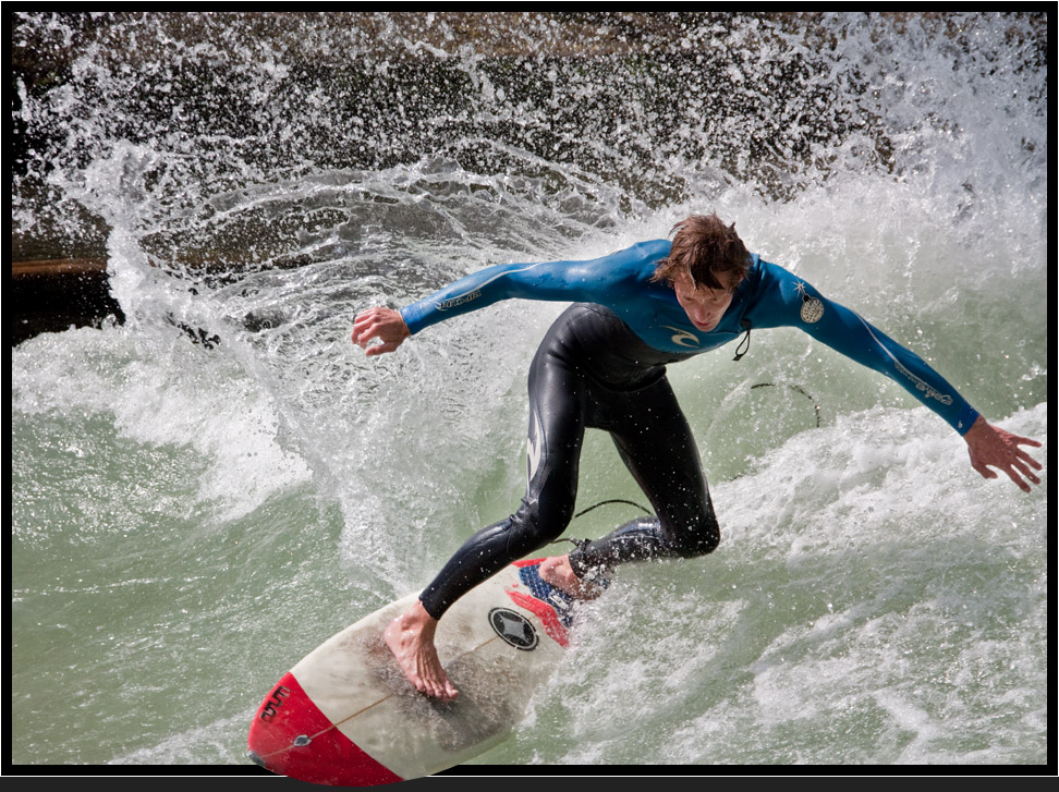 Surfen am Eisbach