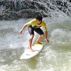 Surfen am Eisbach