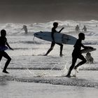 Surfen am Fistral Beach