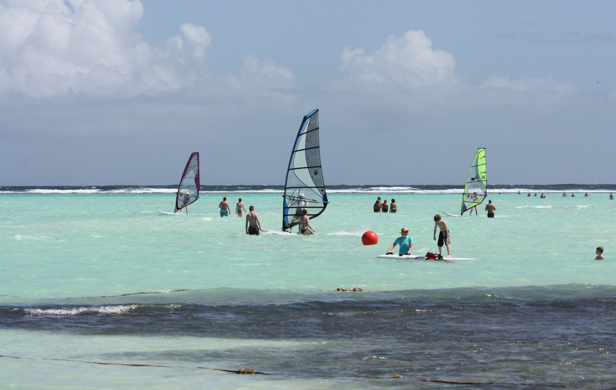 Surfen auf Bonaire