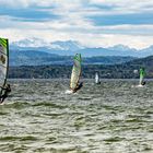 Surfen auf dem Ammersee