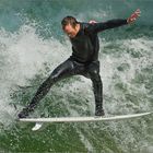 Surfen auf der Eisbach Welle