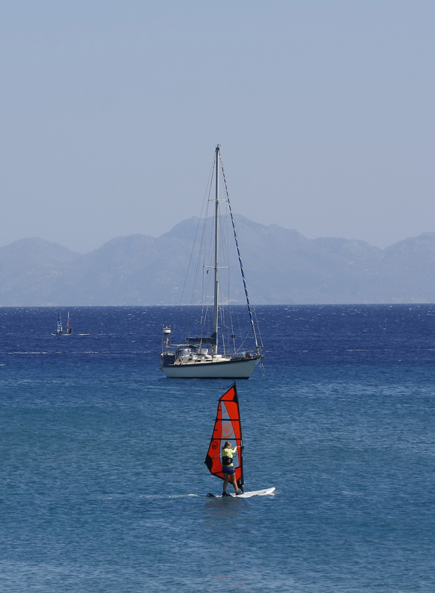 Surfen auf Kos