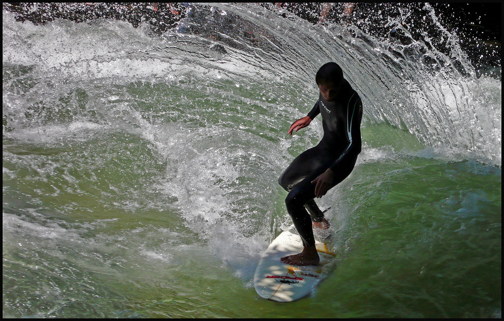 Surfen im Eisbach (Fotohome)