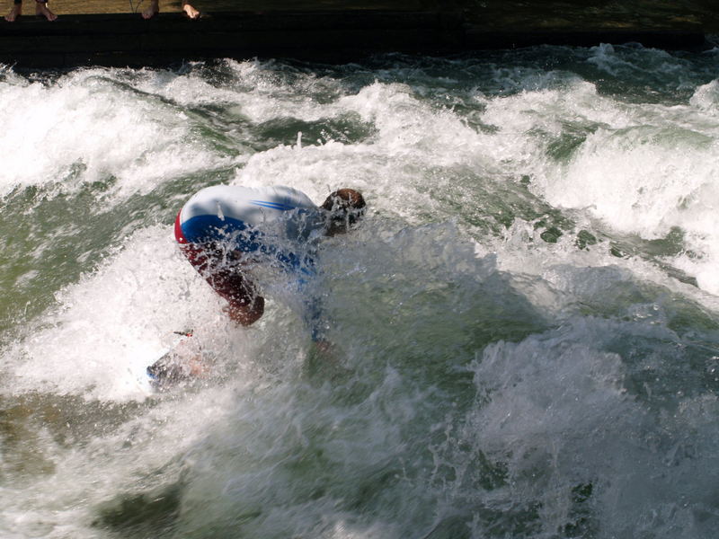 Surfen im Eisbach II