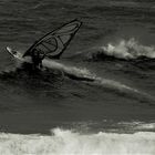 Surfen  im Regen 