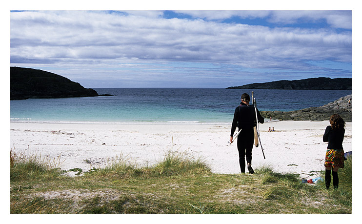 Surfen in Achmelvich