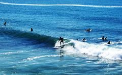 Surfen in Biarritz