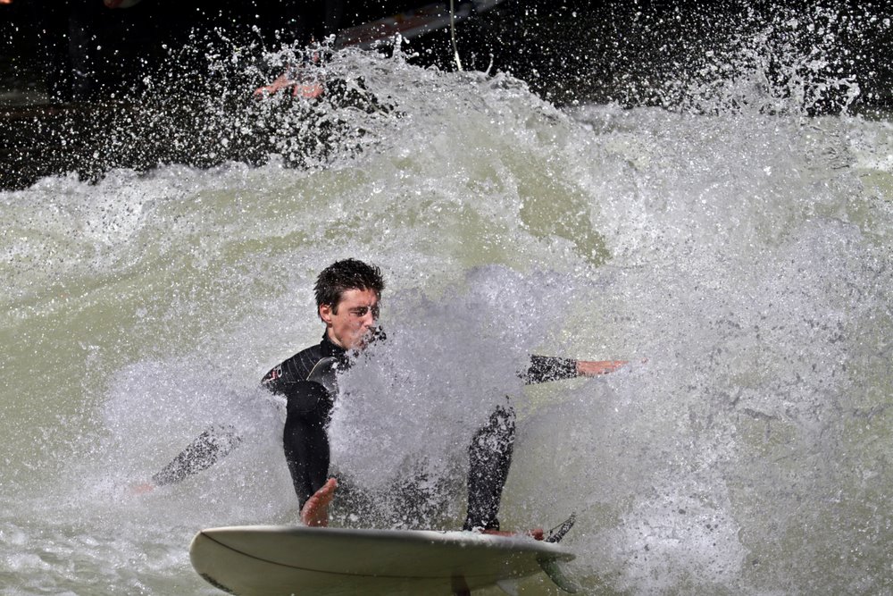 Surfen in der Stadt