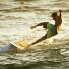 Surfen in Hikkaduwa auf Sri Lanka