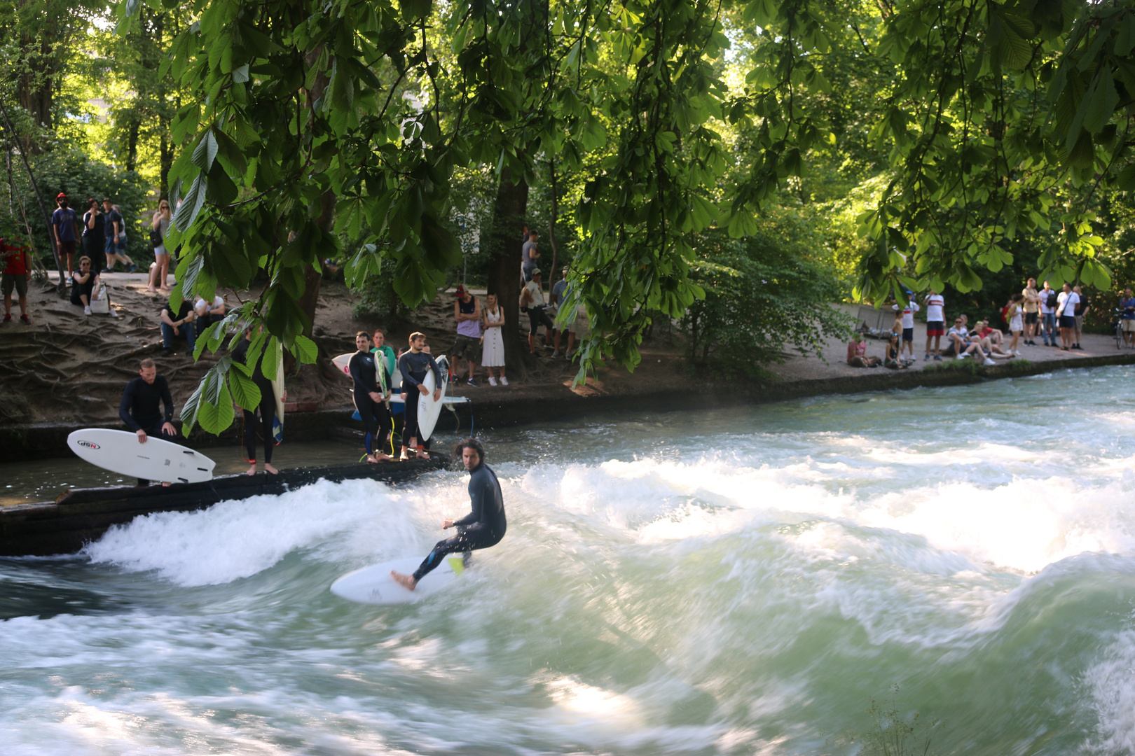 Surfen in München Teil 1