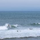 Surfer à la Plage de la Torche