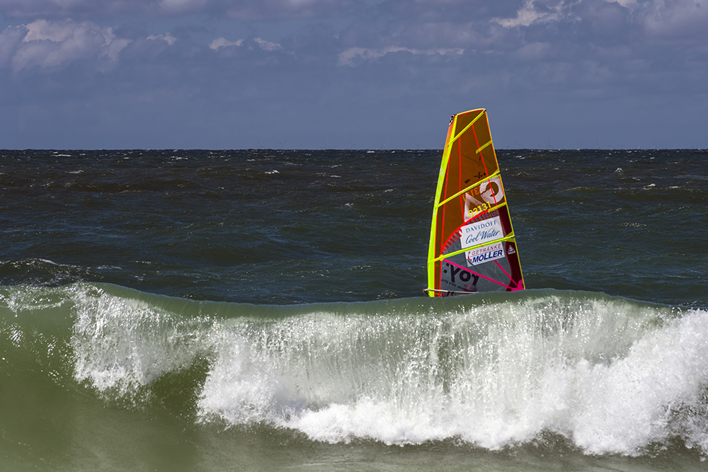 Surfer, abgetaucht