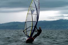 Surfer am Bodensee