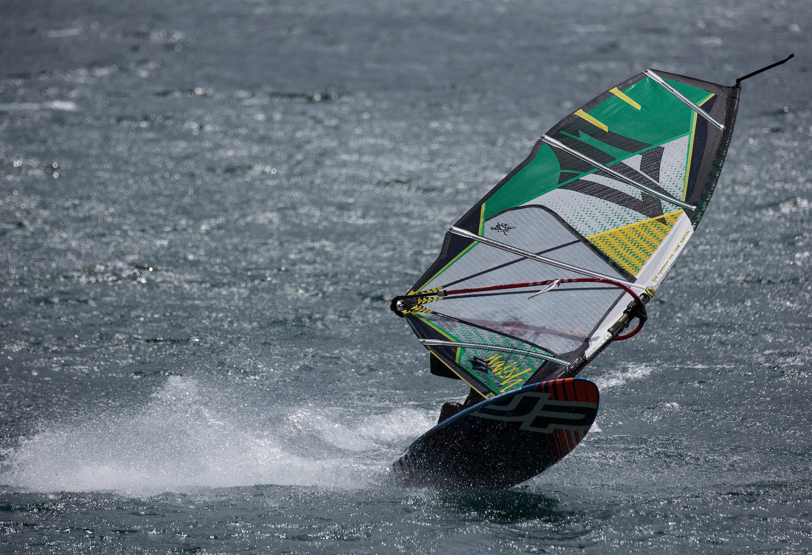 Surfer am Gardasee