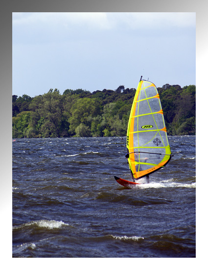 Surfer am Müggelsee